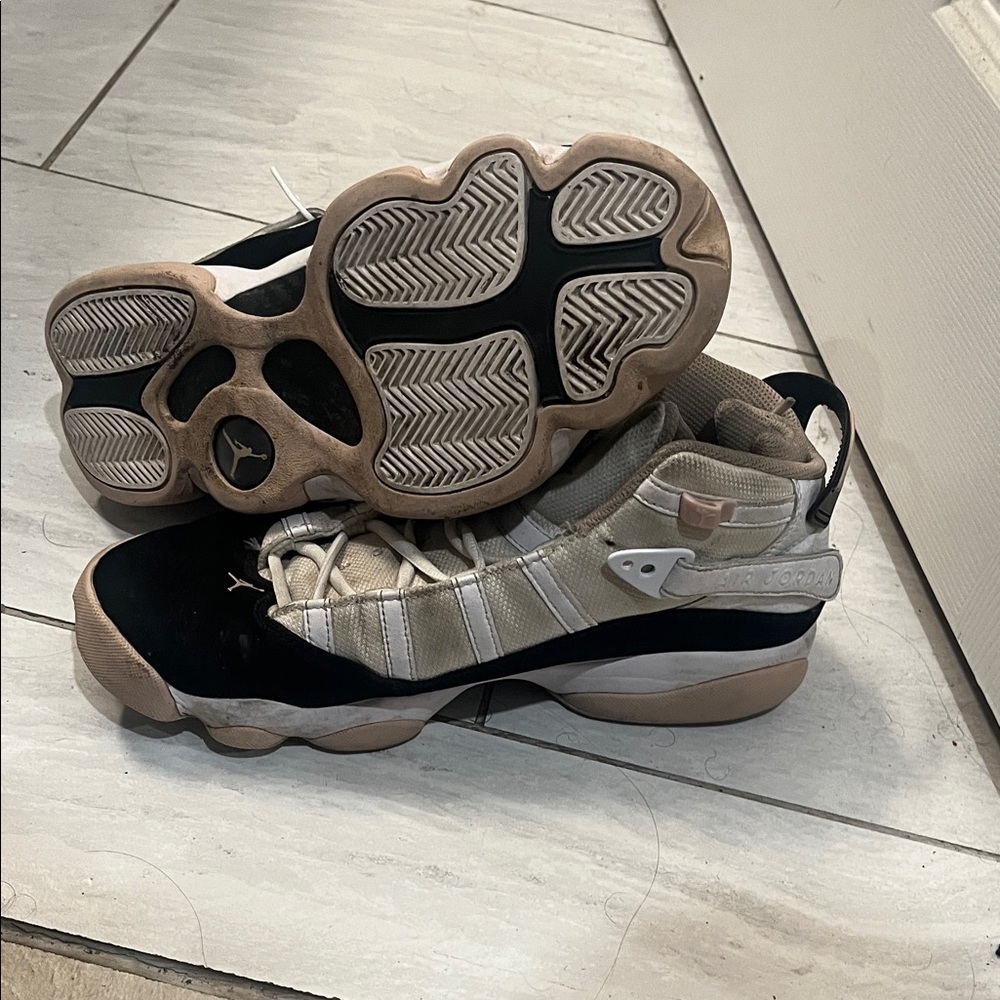 Jordan 6 Rings Fossil Stone men’s shoes size 9.5